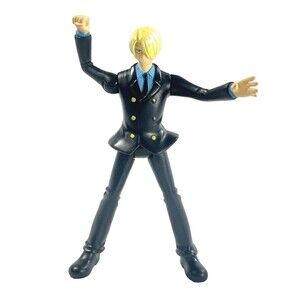 One Piece Sanji 6" Inch Rotating Vintage 2005 Action Figure